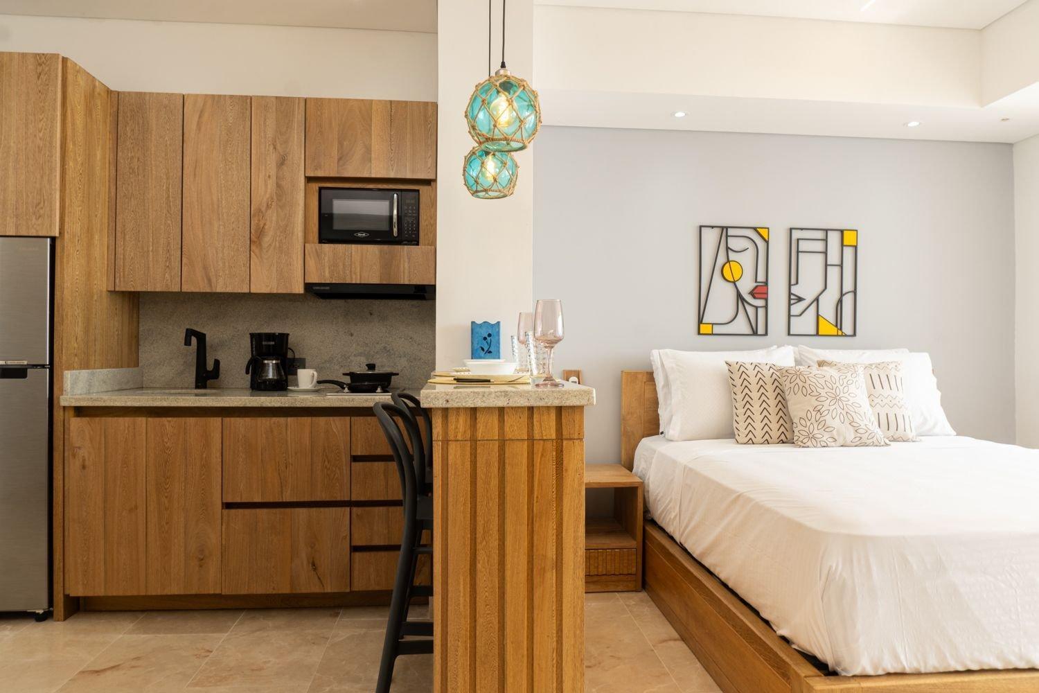 Cb1204 | Minimalista Frente Al Mar Y Atardeceres Apartamento