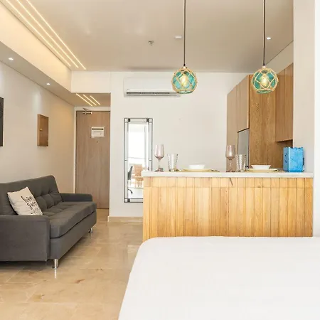 Apartment Cb1204 | Minimalista Frente Al Mar Y Atardeceres Cartagena