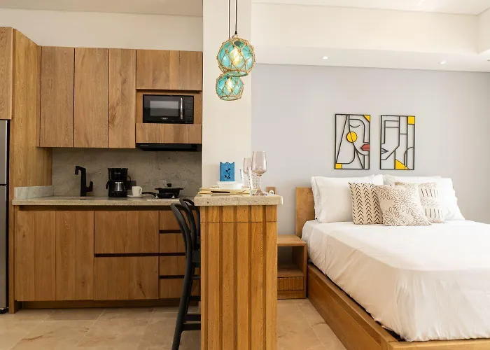 Cb1204 | Suite Minimalista Frente Al Mar Y Atardeceres