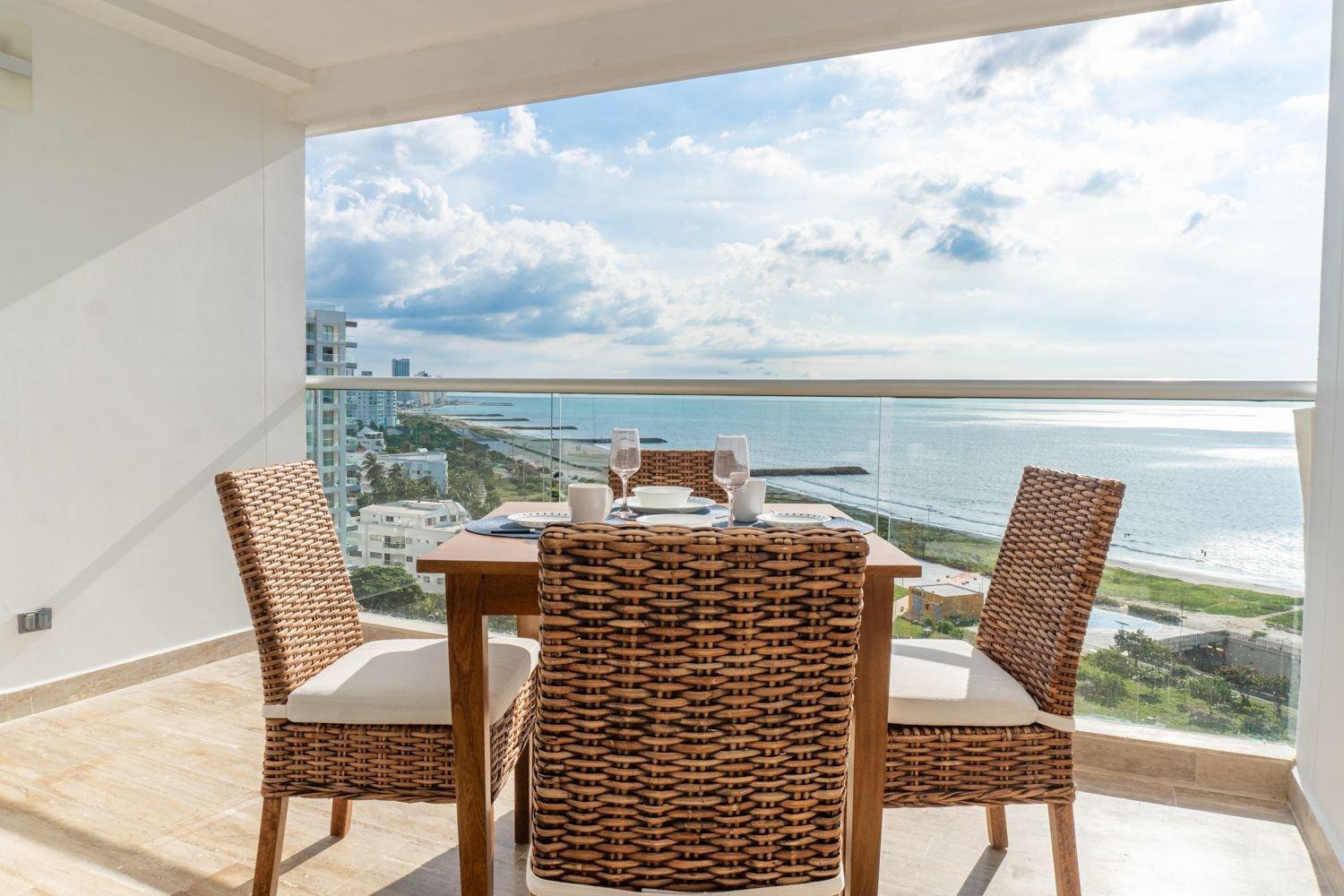 Apartment Cb1204 | Minimalista Frente Al Mar Y Atardeceres